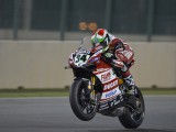 Chaz Davies and Davide Giuliano Ducati World Superbike Qatar WSB